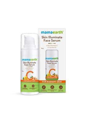 Mamaearth Skin Illuminate Face Serum for Radiant Skin with Vitamin C and Turmeric 15 g | Highly Potent Vitamin C | Gives A Radiant Glow