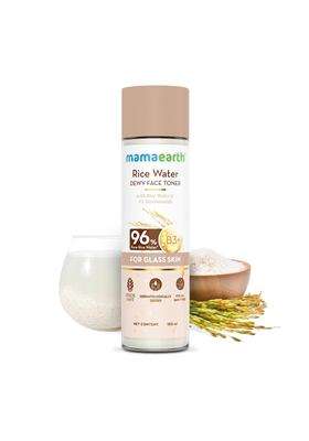Mamaearth Rice Water Dewy Face Toner with Rice Water & 4% Niacinamide for Glass Skin 150 ml | Intensely Hydrates | Minimizes Pores | Even Skin Tone