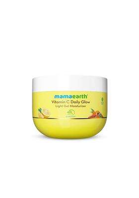 Mamaearth Vitamin C Daily Glow Light Gel Moisturizer With Vit C & Turmeric For Skin Brightening 200 g | Long-Lasting, Nonsticky Hydration
