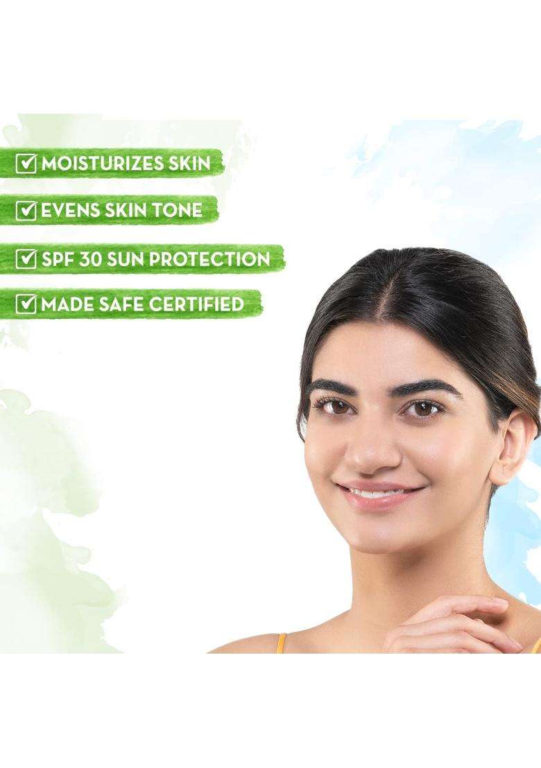Mamaearth Rice Day Cream for daily use, With Rice Water & Niacinamide for Glass Skin 50 g - Indya