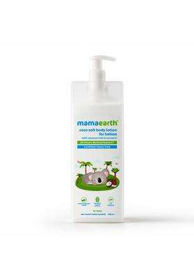 Mamaearth Coco Soft Body Lotion For Babies 400 ml | Infused with Coconut Milk & Turmeric