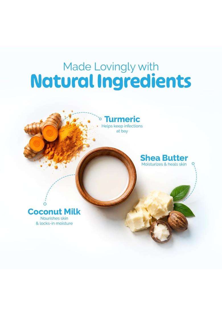 Mamaearth Coco Soft Body Lotion For Babies 400 ml | Infused with Coconut Milk & Turmeric - Indya