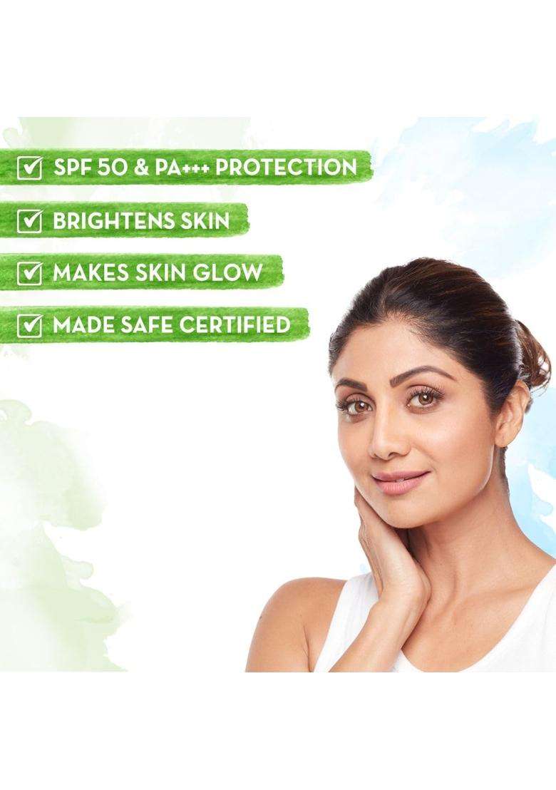 Mamaearth Vitamin C Glow Getter Duo 100 ml | Vitamin C Face Wash | 100 ml & Vitamin C Daily Glow Sunscreen | 80 g | Brightens Skin - Indya