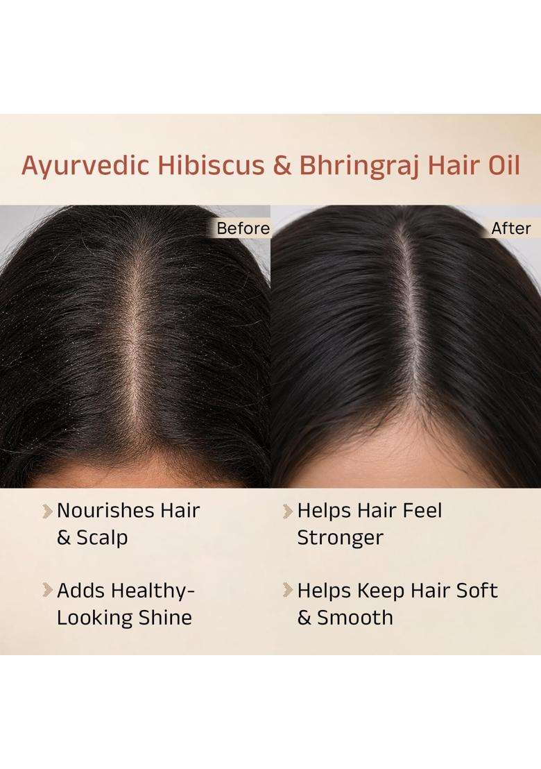 Vedix Jeevath Ayurvedic Hair Oil 100 ml | Authentic Traditional Formula | Normal/Oily Scalp,Straight Hair - Indya