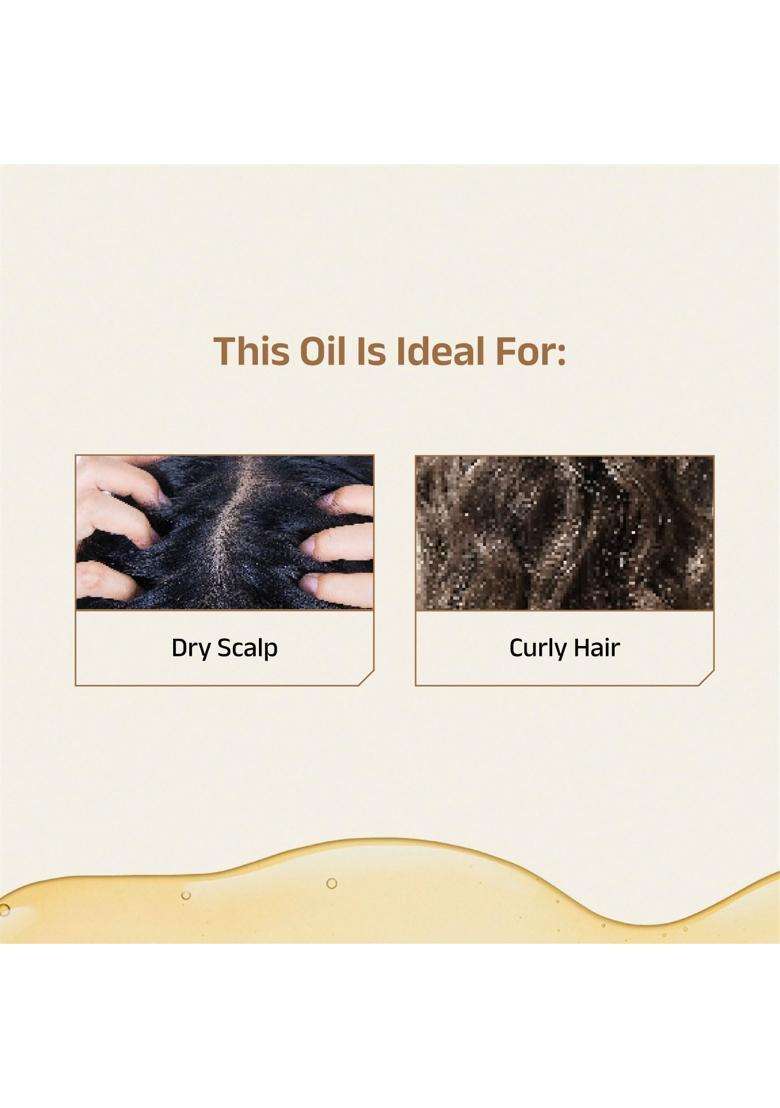Vedix Vanya Ayurvedic Anti-Hairfall Oil 100 ml | Authentic Traditional Formula | Dry Scalp & Curly Hair l 100 ml - Indya