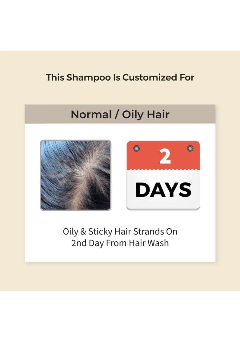 Vedix Ayurvedic Shampoo & Hair Oil Combo 200 ml | Authentic Traditional Formula | Normal/Oily Scalp & Wavy Hair - Indya