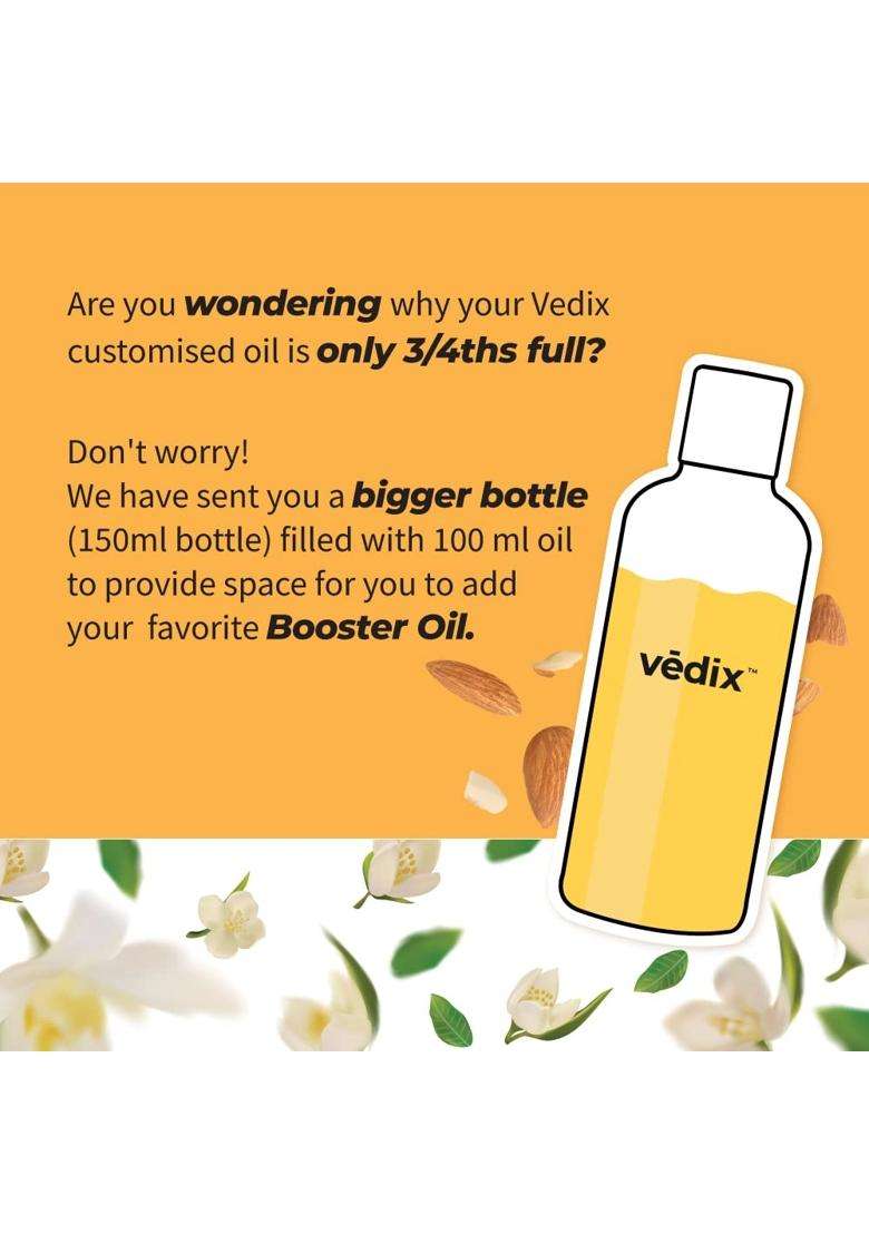 Vedix Tavas Ayurvedic Non-Sticky Anti-Hairfall Oil Oily Scalp l 100 ml | Authentic Traditional Formula - Indya