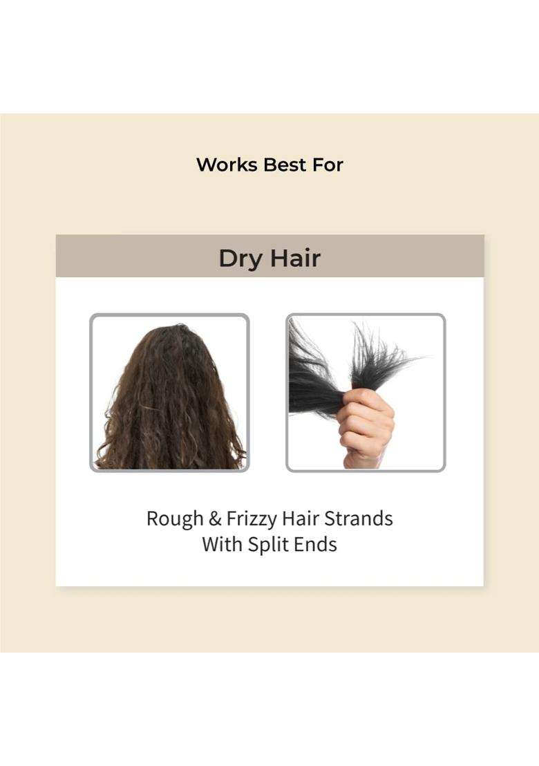 Vedix Ayurvedic Hair Oil & Shampoo Combo 200 ml | Authentic Traditional Formula | Dry Scalp & Straight Hair - Indya