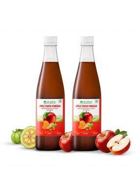 Dr. Vaidya's Dr. Vaidya’s Apple Cider Vinegar Juice with Garcinia, Turmeric & Honey 450 ml (Pack of 2) | Authentic Traditional Formula