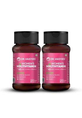 Dr. Vaidya's Dr. Vaidya’s Multivitamin for Women 3 tablets (Pack of 2) | Authentic Traditional Formula | (60 tablets)