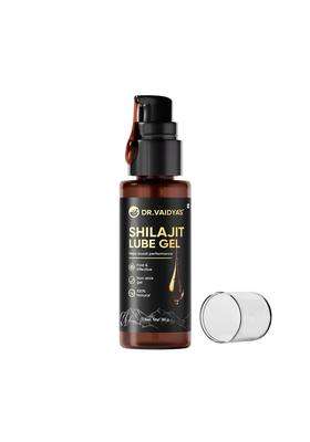 Dr. Vaidya's Dr. Vaidya’s Shilajit Lube Gel 50g | Shilajit Infused Lube Gel | Himalayan Shilajit, Jaiphal & Cinnamon Oil, Ashwagandha