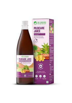Dr. Vaidya's Pilocare Juice 950 ml | Authentic Traditional Formula | Ayurvedic Piles Care Juice for Relief from Pain, Burning & Constipation