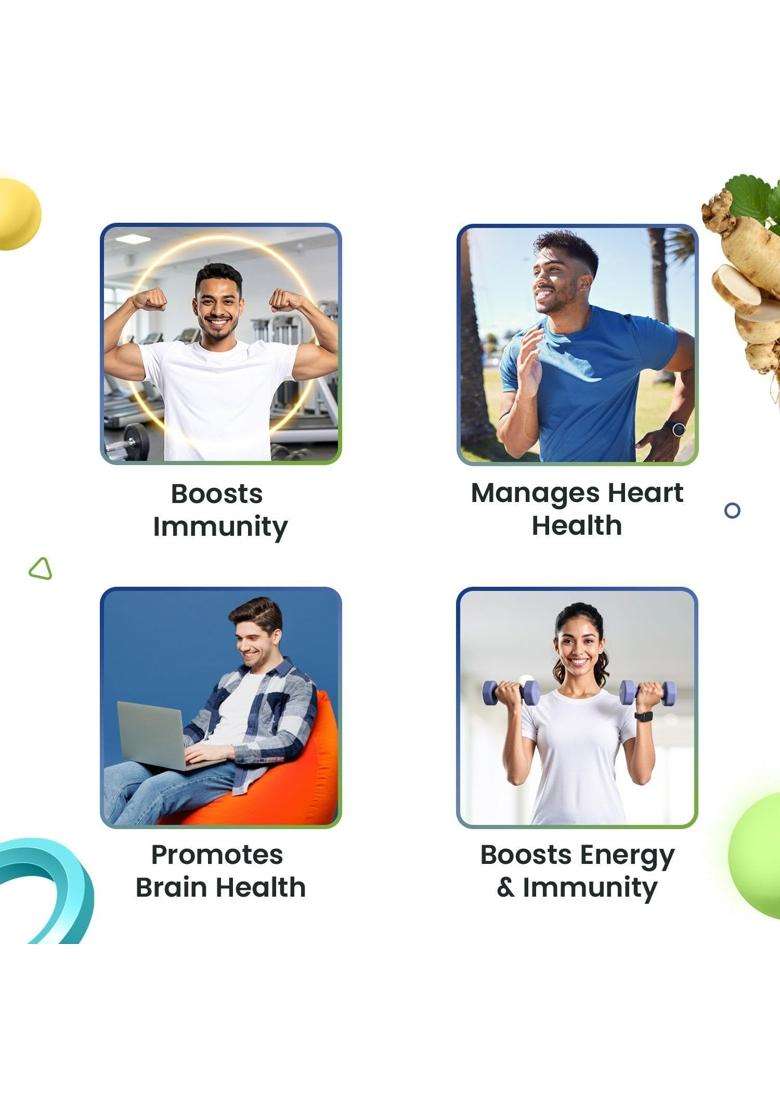 Neuherbs Deep Sea Omega 3 Fish Oil 2500mg & True Magnesium 1600mg, Wellness Combo (60 Units Each) with Vitamin D3, Vitamin C and Zinc - Indya