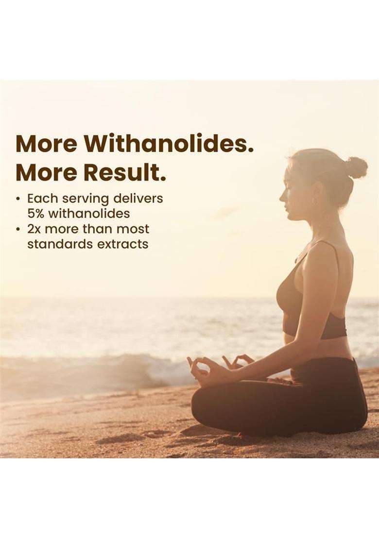 Neuherbs Ashwagandha 500mg Tablets for Men & Women | Authentic Traditional Formula | 60 Count | Ayurvedic Herbal Formula for Daily Wellness - Indya