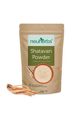 Neuherbs Shatavari Powder 100 g | Authentic Traditional Formula | Ayurvedic Support To Balance Women's Hormones | Herbal Supplement