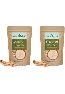 Neuherbs Shatavari Powder 100g (Pack of 2) | Authentic Traditional Formula | Ayurvedic Support To Balance Women's Hormones | Herbal Supplement