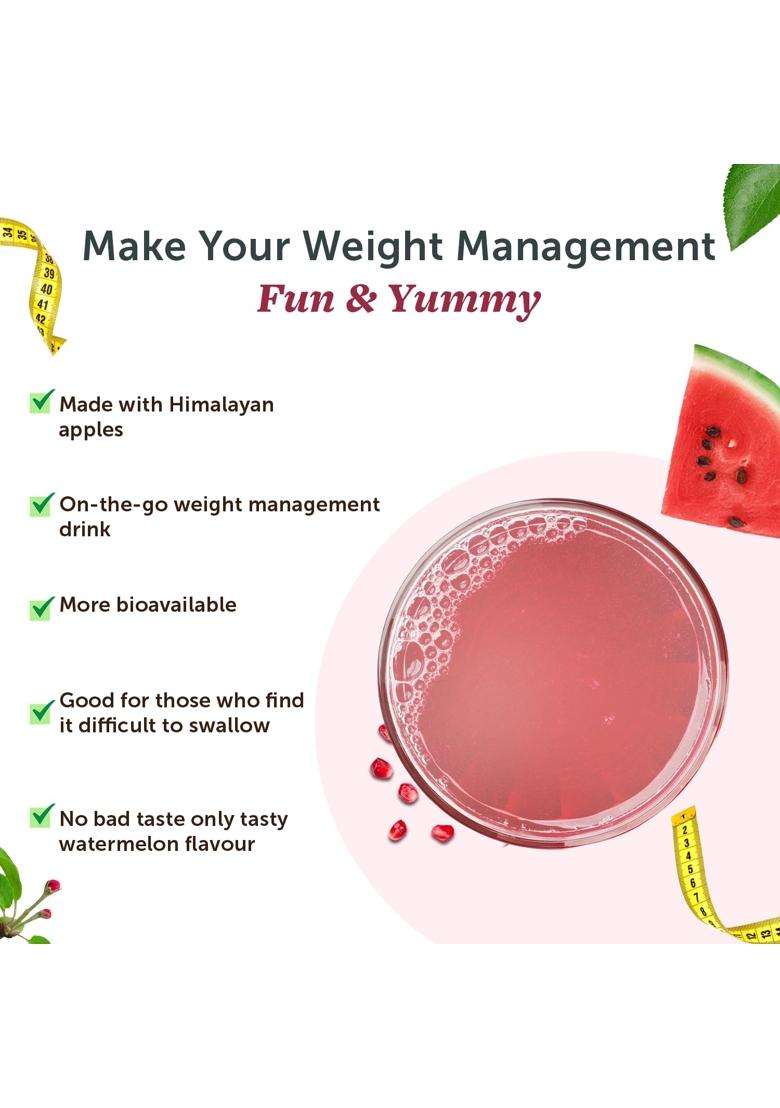 Neuherbs Apple Cider Vinegar with Mother Effervescent Tablet 20 Tablets | Weight Loss Supplement with Vitamin B6 & B12 | Zero Added Sugar - Indya