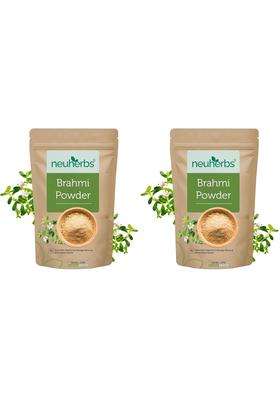 Neuherbs Brahmi Powder 100g For Men & Women (Pack of 2) | Authentic Traditional Formula | Ayurvedic Care To Manage Stress & Boost Brain Health