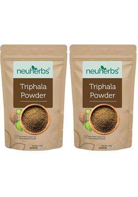 Neuherbs Organic Triphala Powder 100 g | Authentic Ayurvedic Formula | Triphala Churna For Gut, Immune & Intestinal Health | Herbal Supplement