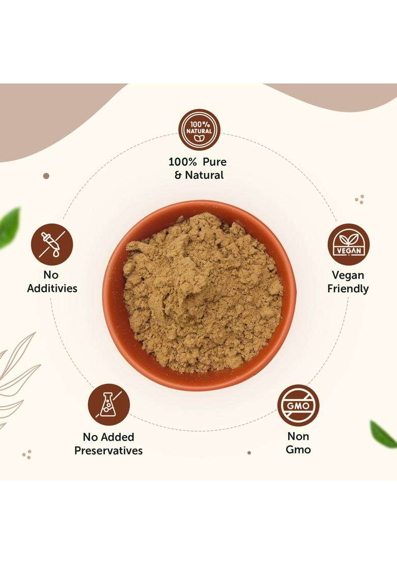 Neuherbs Reetha Powder 100g | Authentic Traditional Formula | Natural Hair Cleanser & Hair Pack for Hair Growth, Scalp Care & Nourishment - Indya