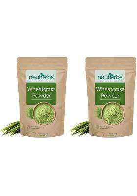 Neuherbs Wheatgrass Powder 100g (Pack of 2) | Authentic Traditional Formula | Ayurvedic Support For Natural Detox & Boost Immunity