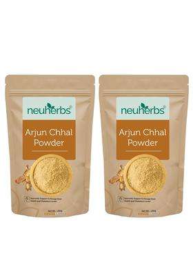 Neuherbs Arjun Chhal Powder 200g (Pack of 2) | Natural Herbal Care | Arjun Bark Powder for Men & Women | Rich in Antioxidants | 100% Pure & Natural