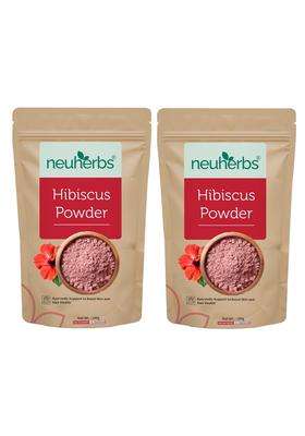 Neuherbs Organic Hibiscus Powder 100g (Pack of 2) | Authentic Traditional Formula | Rich in Antioxidants & Vitamin C | 100% Natural & Vegan