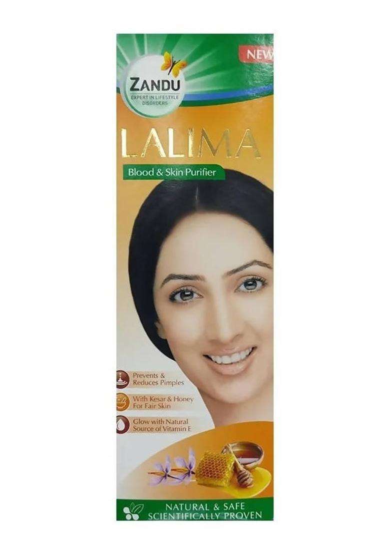 Zandu Lalima Blood And Skin Purifier Syrup Pack Of 1 - Indya