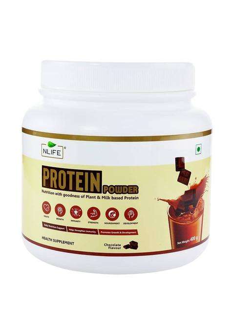 NLife Protein Powder Chocolate Flavor|Pack Of 1|
