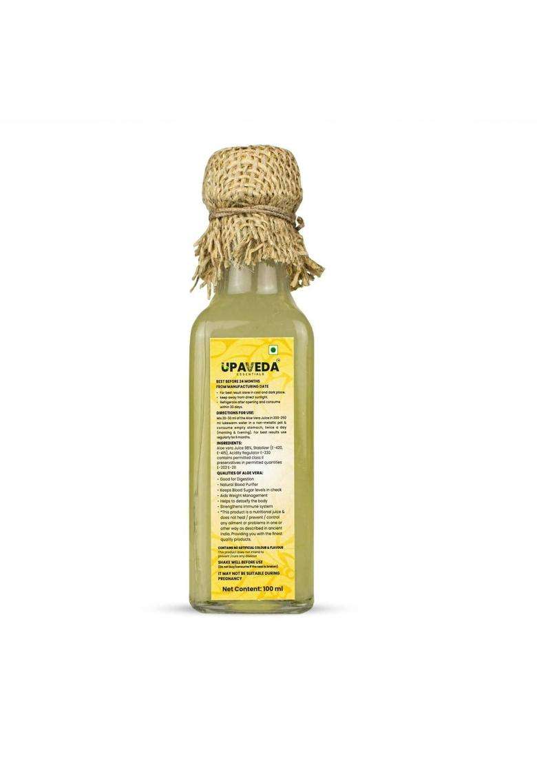 Upaveda Aloe Vera Juice|Pack Of 1| - Indya