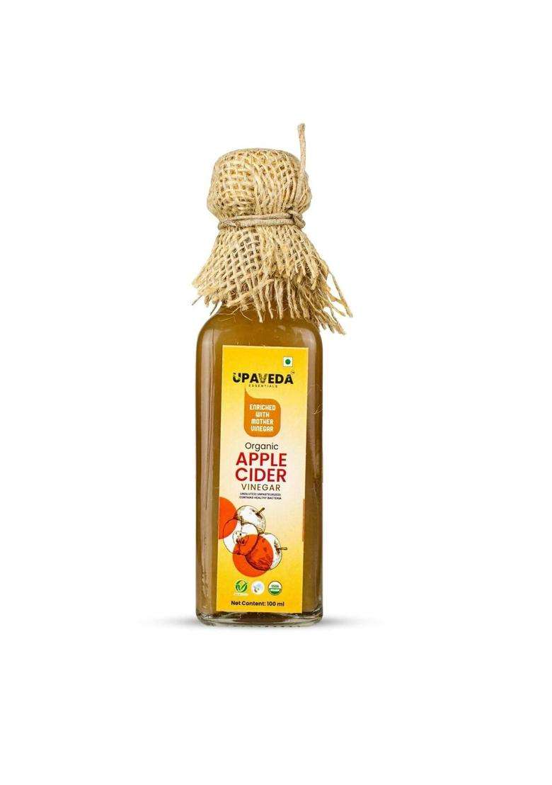 Upaveda Organic Apple Cider Vinegar|Pack Of 1| - Indya