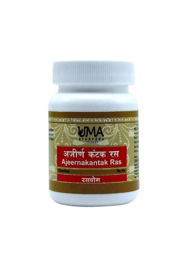 Uma Ayurveda Ajeernkantak Ras Tablets|Pack Of 1| - Indya