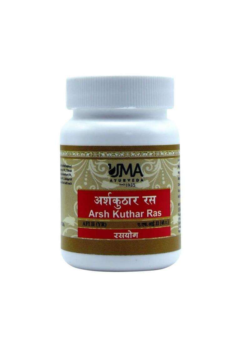Uma Ayurveda Arsh Kuthar Ras Tablets|Pack Of 1| - Indya