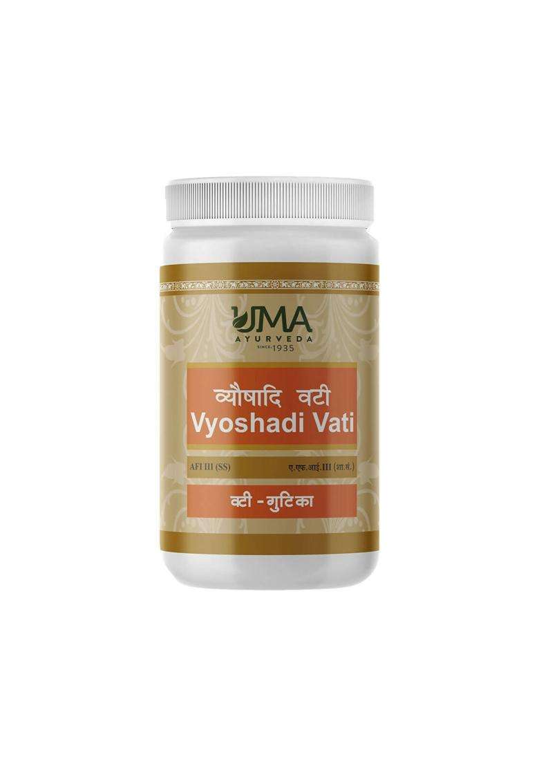 Uma Ayurveda Vyoshadi Vati Tablets|Pack Of 1| - Indya