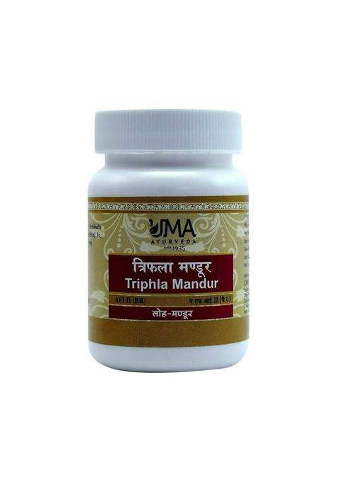 Uma Ayurveda Triphala Mandur Tablets|Pack Of 1|