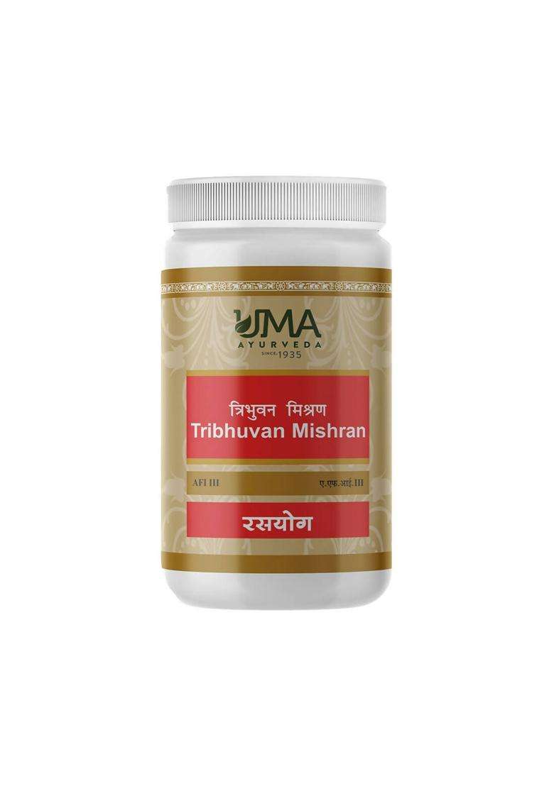 Uma Ayurveda Tribhuvan Mishran Tablets|Pack Of 1| - Indya