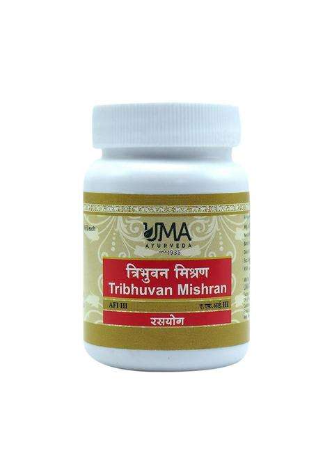 Uma Ayurveda Tribhuvan Mishran Tablets|Pack Of 1|
