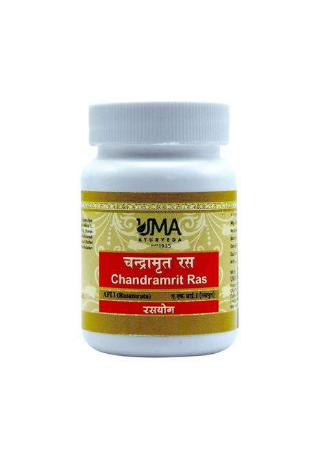 Uma Ayurveda Chandramrit Ras Tablets|Pack Of 1|