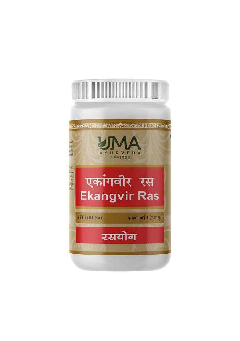 Uma Ayurveda Ekangvir Ras Tablets|Pack Of 1| - Indya
