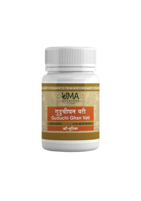 Uma Ayurveda Guduchi Ghan Vati|Pack Of 1|
