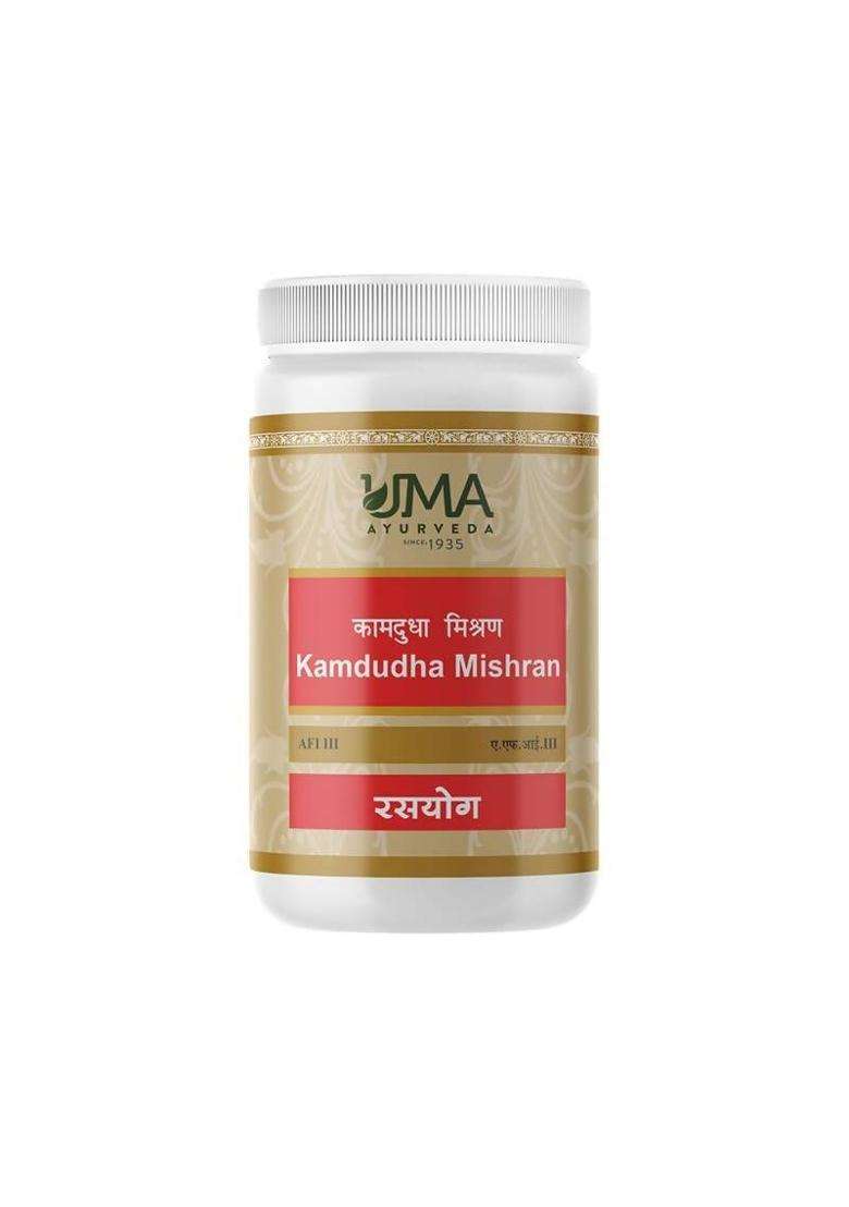 Uma Ayurveda Kamdudha Mishran Tablets|Pack Of 1| - Indya
