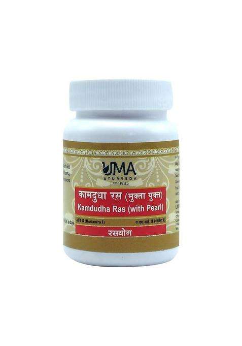 Uma Ayurveda Kamdudha Ras Tablets|Pack Of 1|