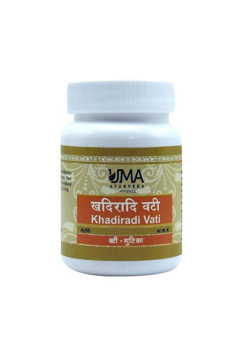 Uma Ayurveda Khadaradi Vati|Pack Of 1| - Indya