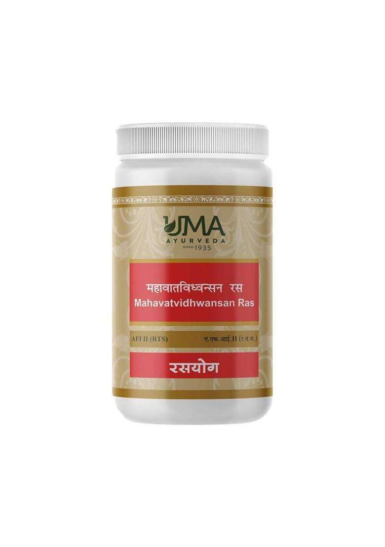 Uma Ayurveda Mahavatvidhwansan Ras Tablets|Pack Of 1| - Indya