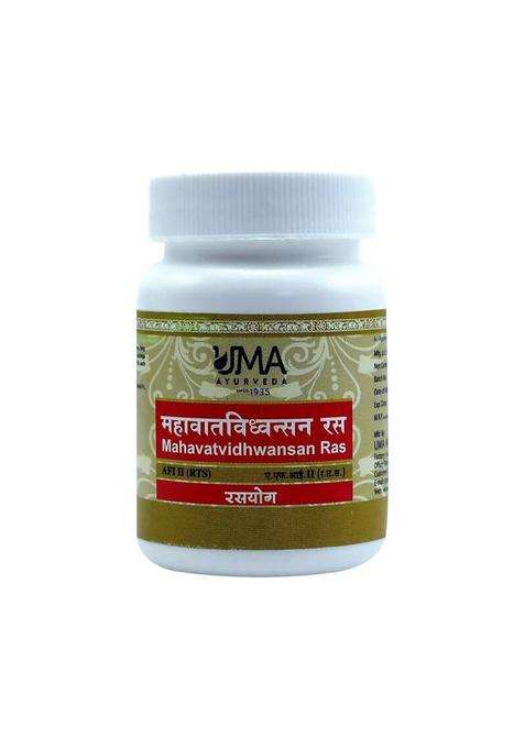 Uma Ayurveda Mahavatvidhwansan Ras Tablets|Pack Of 1|