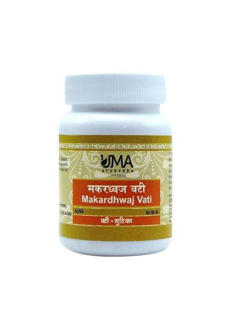 Uma Ayurveda Makardhwaj Vati|Pack Of 1|