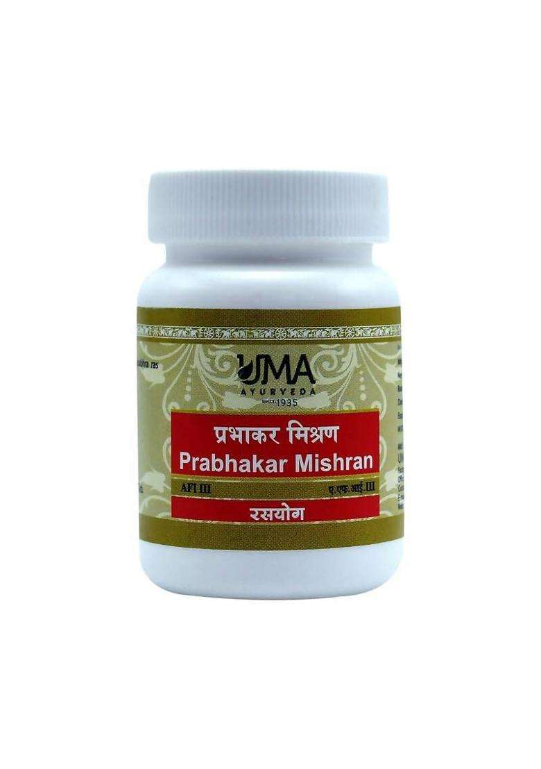 Uma Ayurveda Prabhakar Mishran Tablets|Pack Of 1| - Indya