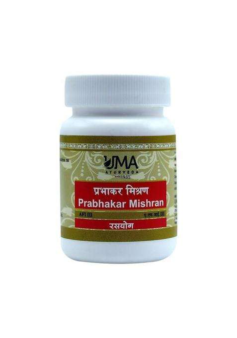 Uma Ayurveda Prabhakar Mishran Tablets|Pack Of 1|