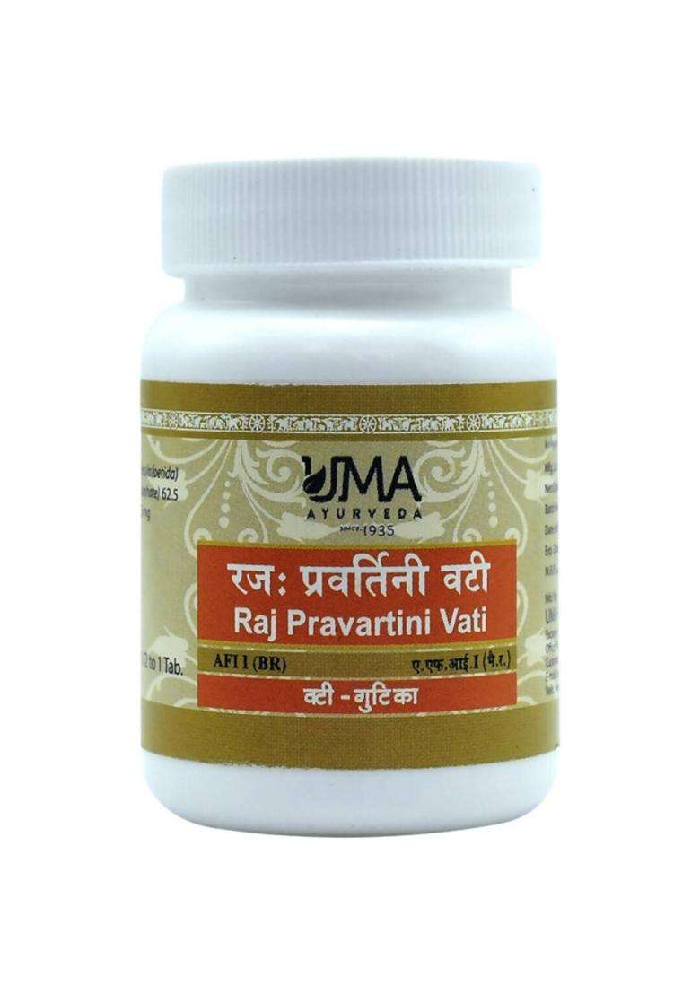 Uma Ayurveda Rajapravartini Vati|Pack Of 1| - Indya