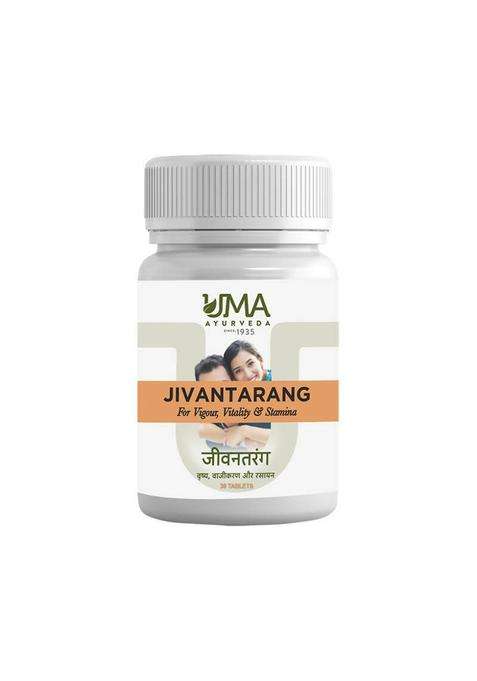 Uma Ayurveda Jivan Tarang Performance Booster Ayurvedic Tablets for Men|Pack Of 1|